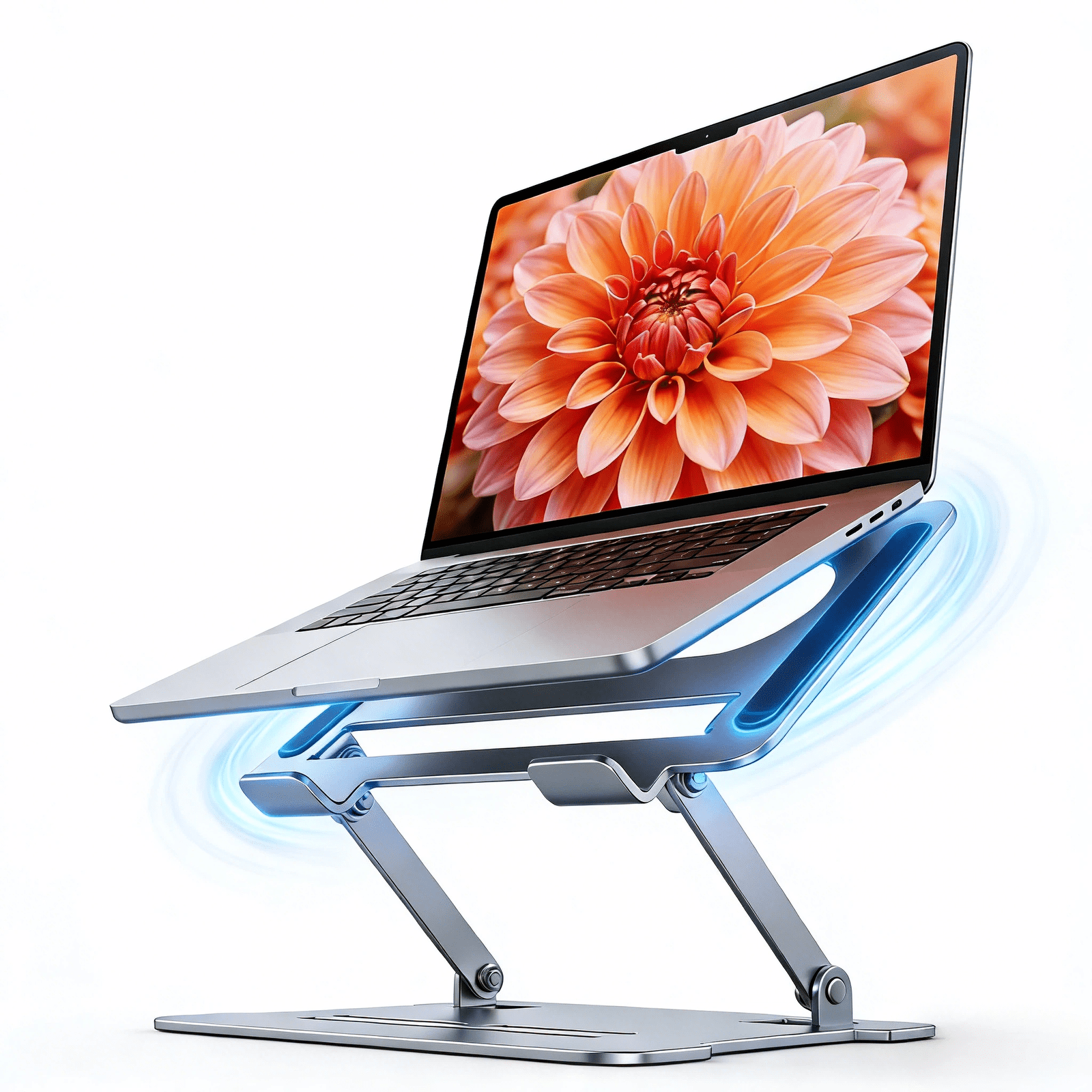 Laptp Riser Stand Asunby Adjustable Laptop Stand Riser – Foldable Ergonomic Riser for ...