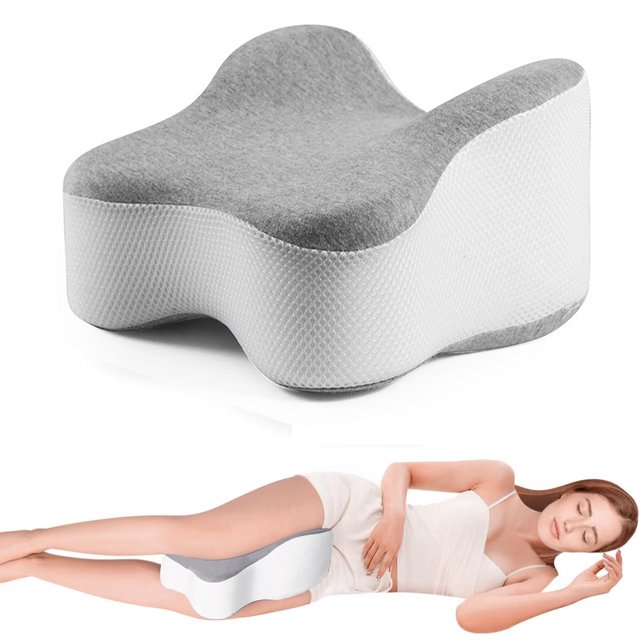 Asunby Long Knee Pillow for Side Sleeper Fully Support Thighs and Knees
