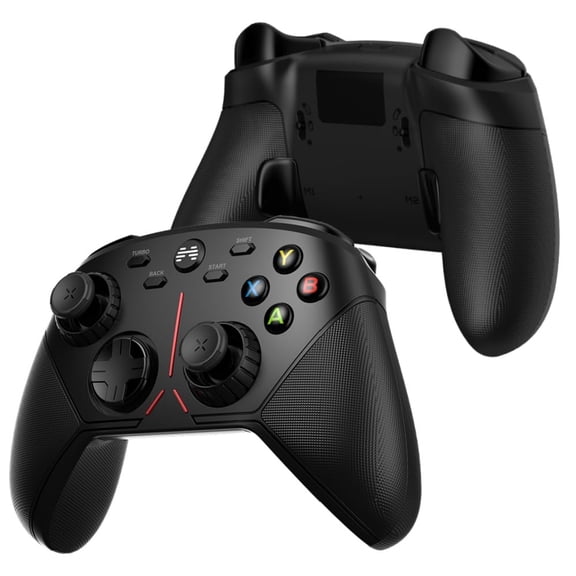 Asura 3S Gaming Controller - Hall Effect Triggers Anti-wear Adjustable Joystick Mechanical Keys 950mAh Battery Wireless Gamepad For PC/Switch/iOS/Android [Pearl black]