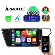 Asure 10.1" 2+32G Car Stereos For Toyota Camry VX50 2018-2020 with Android Auto and CarPlay Radio/BT 5.0/Navigation