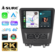 Asure 13.1" 4+64G Car Stereos For Ford Mustang 2010-2014 with Android Auto and CarPlay Radio/BT 5.0