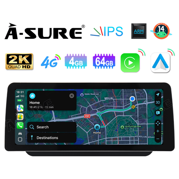 Asure 8 Core 4+64GB Car Stereo For OPEL MOKKA MKI J13 2012-2016/Buick Encore 2012-2016 with Android 14 Carplay GPS