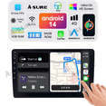 thumbnail image 1 of Asure 8 Core 4+64GB Car Stereo Radio for Kia Sorento MK3 (2014-2015) with Android 14 Android Auto CarPlay WIFI DSP, 1 of 11