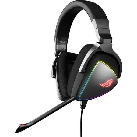 Asus 246579 Headset Rog Delta Ca Rgb Lighting Hi-res Ess Quad-dac Usb-c Retail