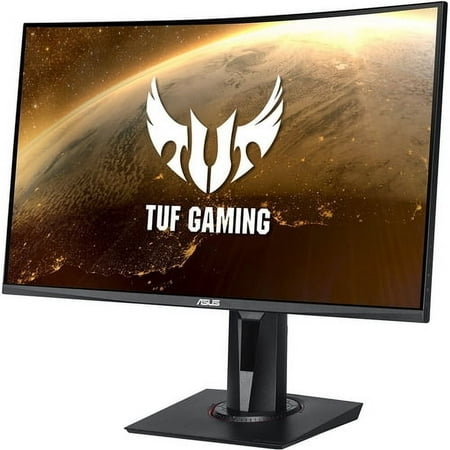 ASUS - TUF Gaming VG27VQ 27" Curved FHD ELMB Sync, Adaptive-sync and FreeSync Compatible Monitor (DVI, HDMI, DisplayPort) - Black