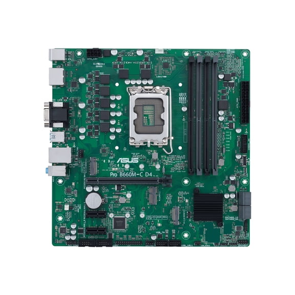 Asus B660M-CD4-CSM-SI Desktop Motherboard - Intel B660 Chipset - Socket LGA-1700 - Intel Optane Memory Ready - Micro ATX (268732)