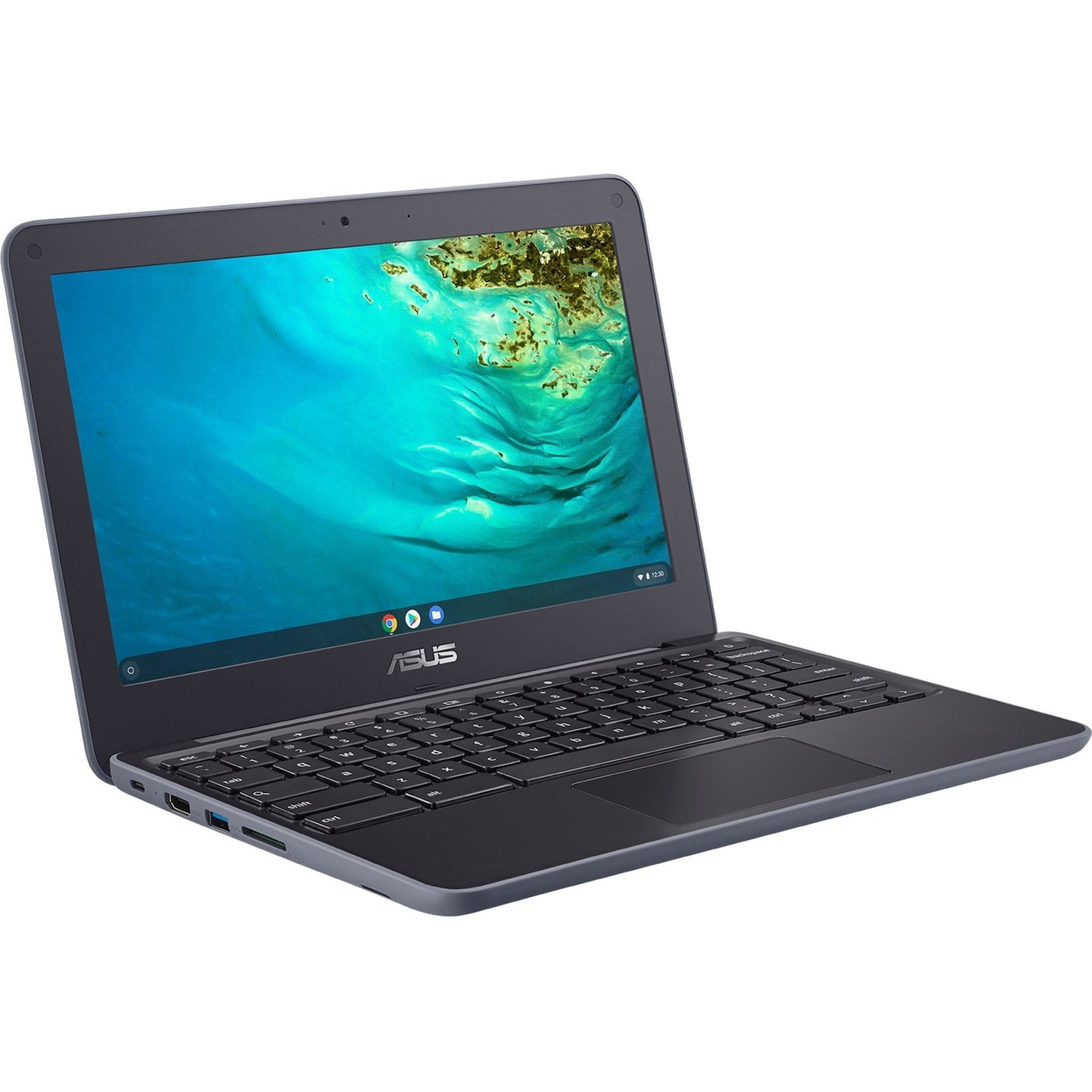 Asus Chromebook C203XA 11.6" 32Gb Rugged & Spill Resistant Laptop - Dark Grey