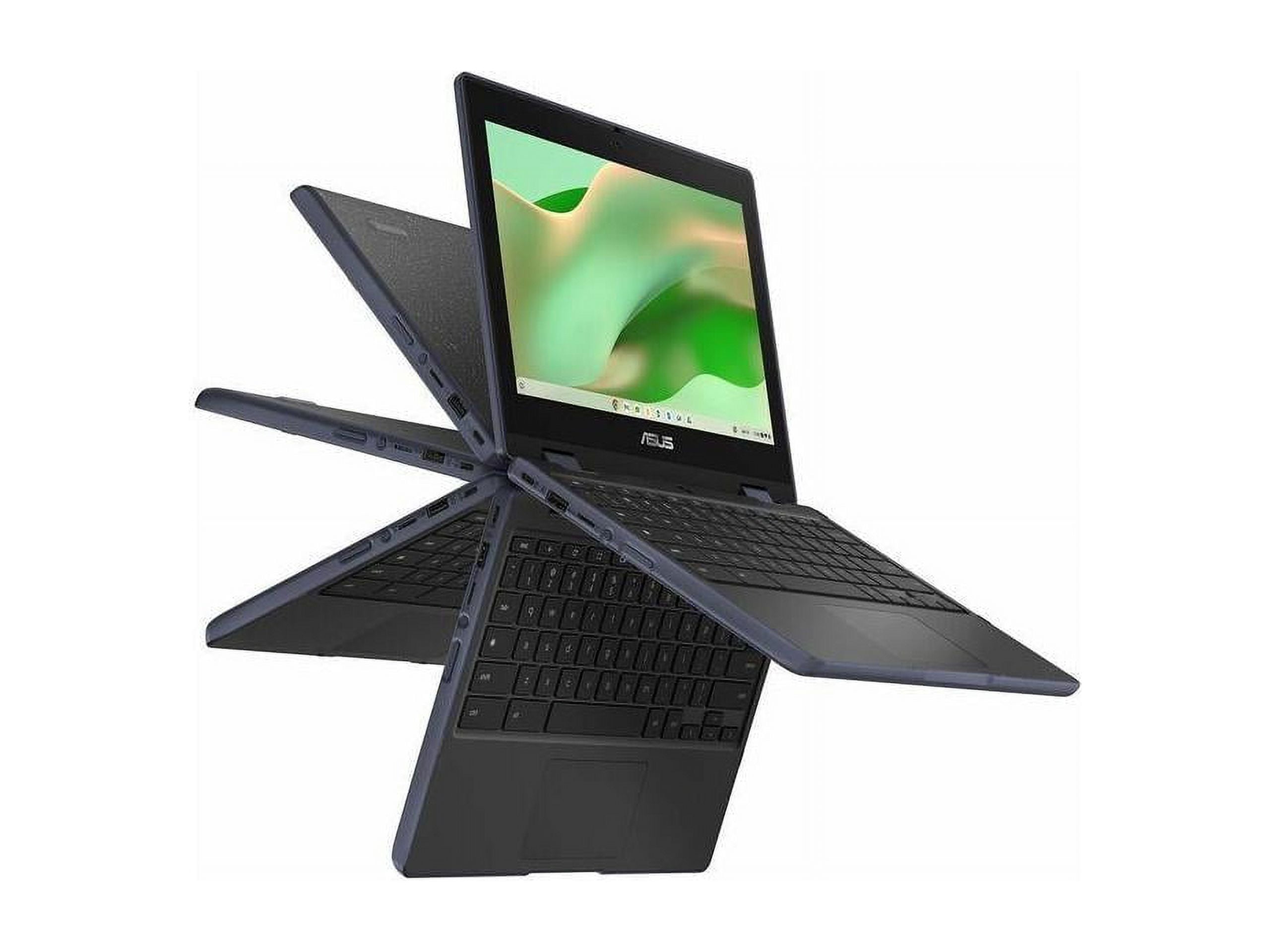 ASUS Chromebook Flip CR1 CR1100FKA-YZ142T - 11.6 - Intel Celeron - N5100 -  4 GB RAM - 32 GB eMMC - CR1100FKA-YZ142T - Laptops 