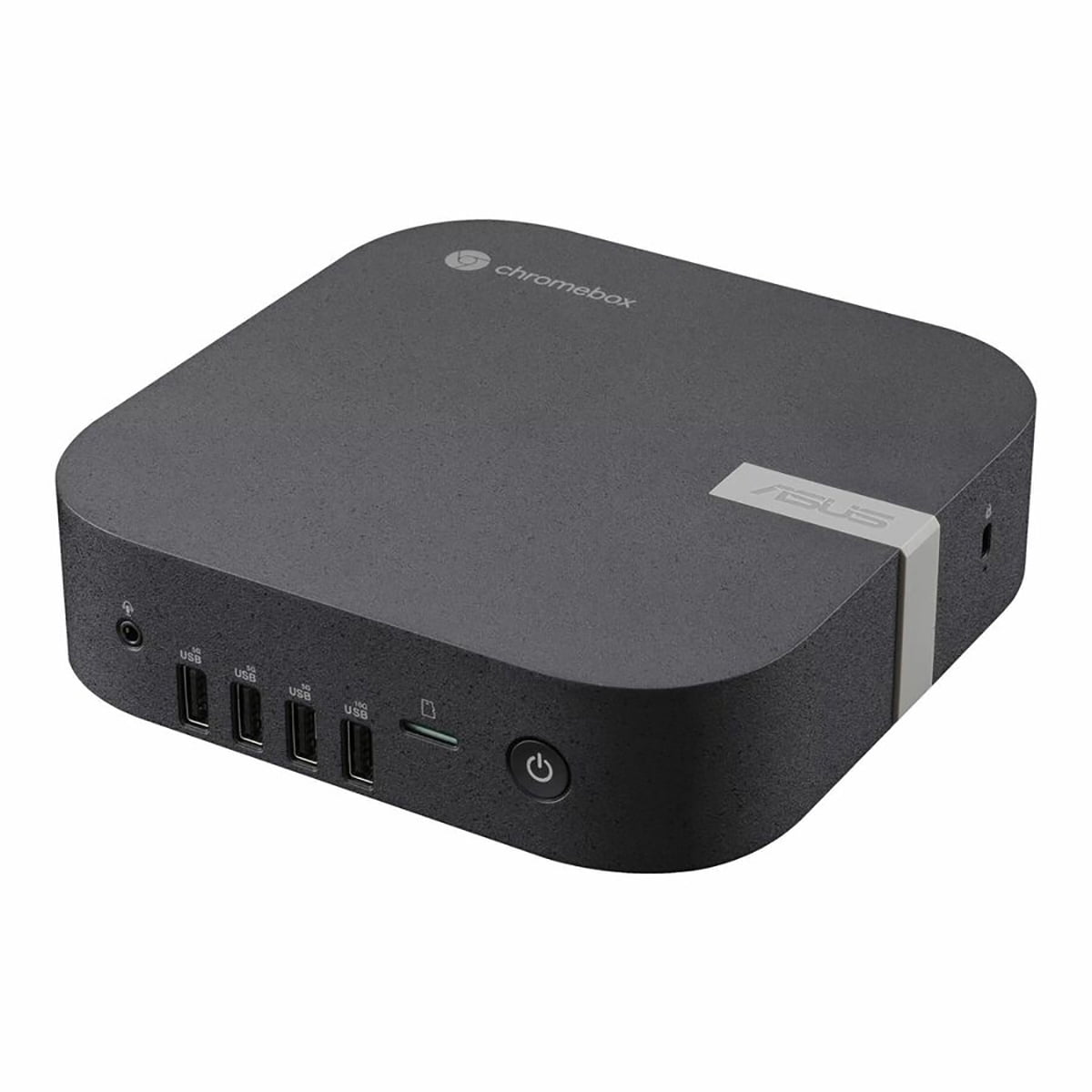 Asus Chromebox 5a CHROMEBOX5A-SC081UN Chromebox - Intel Celeron 7305 - 8 GB - 128 GB SSD - Mini PC - Eco Black - Intel Chip - ChromeOS - Intel DDR4 SDRAM