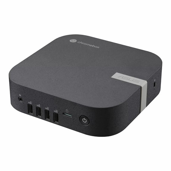 Asus Chromebox 5a CHROMEBOX5A-SC081UN Chromebox - Intel Celeron 7305 - 8 GB - 128 GB SSD - Mini PC - Eco Black - Intel Chip - ChromeOS - Intel DDR4 SDRAM