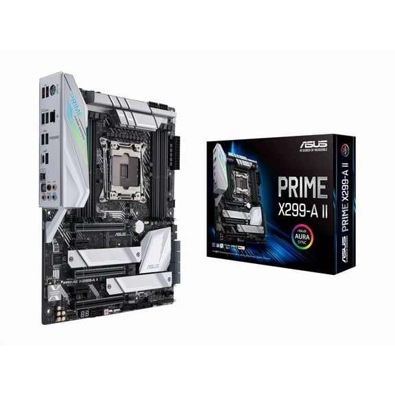 Asus Prime X299-A II Desktop Motherboard - Intel Chipset - Socket R4 LGA-2066 - Intel Optane Memory Ready - ATX (primex299-aii)