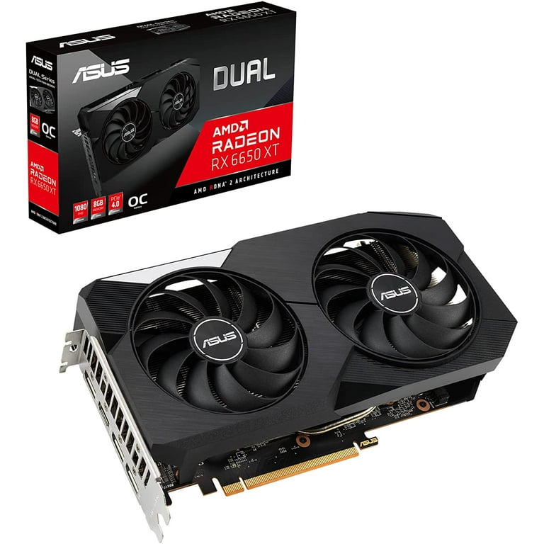 Asus Dual Amd Radeon Rx 6650 Amd Rdna 2 Pcie 4.0 8Gb Gddr6, DUAL