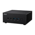 thumbnail image 1 of ASUS ExpertCenter PN65 SYS715PETL0 - Mini PC Core Ultra 7 155H / up to 4.8 GHz - RAM 16 GB - SSD 512 GB - Intel Arc Graphics - Gigabit Ethernet, 2.5 Gigabit Ethernet - Win 11 Pro - monitor: none - black, 1 of 8