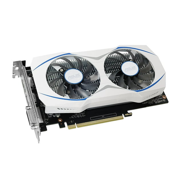 Asus Geforce Dual GTX 1050 Ti 4GB Dual-Fan Edition DVI-D HDMI DP 1.4 Gaming Graphics Card