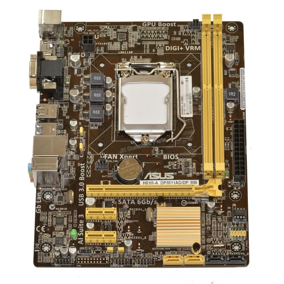 Asus M11AD Intel Desktop Motherboard s1150 90PA05H0-M1XBN0