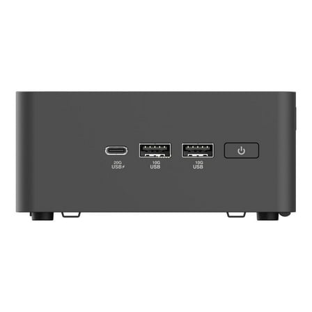Asus NUC 15 Pro RNUC15CRHC70000U Barebone System - Mini PC - Intel Core 7 240H - Intel Chip - DDR5 SDRAM Maximum RAM Support - 2 Total Memory Slots - NVMe Controller - Intel - IEEE 802.11be - Bluet...