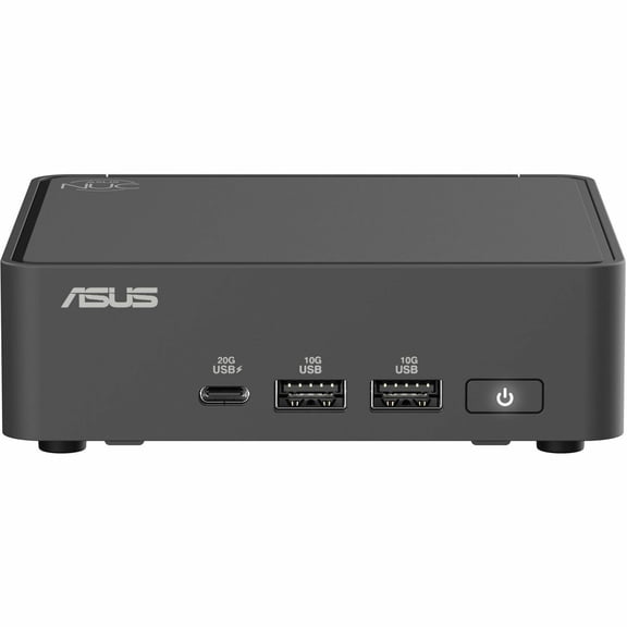 Asus NUC 15 Pro RNUC15CRKU5063CU Desktop Computer, Intel Core Ultra 5 225H, 16 GB, 512 GB PCI Express NVMe SSD, Mini PC, Black