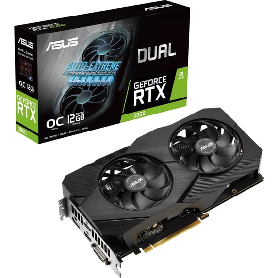 Asus NVIDIA GeForce GeForce RTX 2060 Graphic Card - 12 GB GDDR6