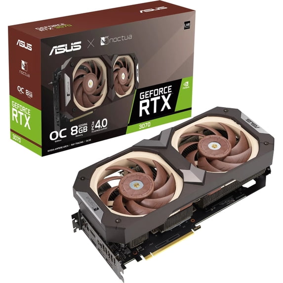 Asus NVIDIA GeForce RTX 3070 Graphic Card - 8 GB GDDR6 - Full-height