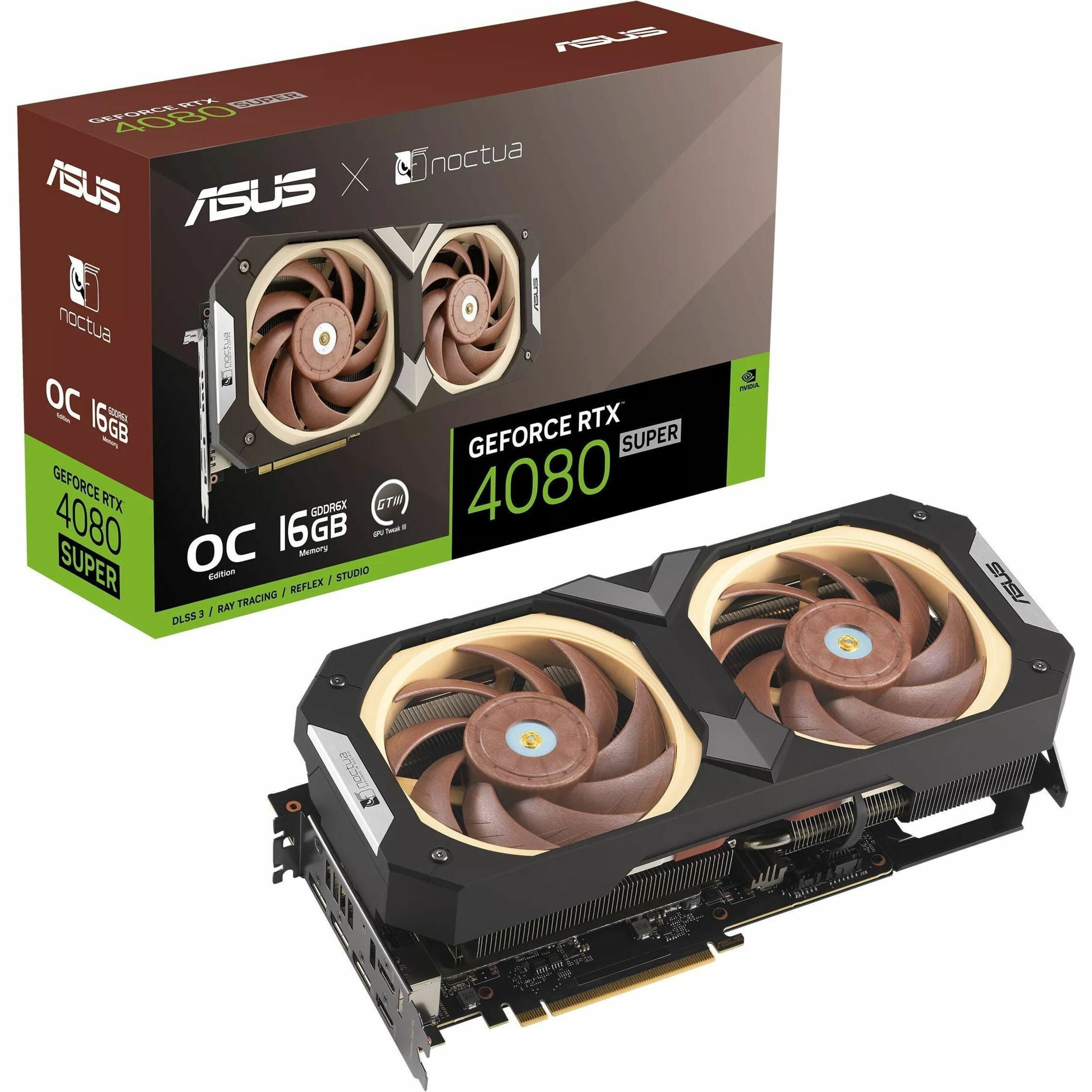 グラフィックボード・グラボ・ビデオカード RTX4080S-O16G Card, Video Computer SUPER 4080 RTX NVIDIA Asus Edition Noctua RTX4080Super ASUS グラフィックボード・グラボ・ビデオカード