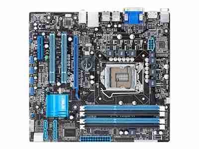 Asus P8Q67-M DO/CSM Desktop Motherboard, Intel Chipset, Socket H2 LGA ...