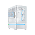 thumbnail image 1 of Asus Prime AP202 ARGB Computer Case (ap202argbcasewhite), 1 of 9