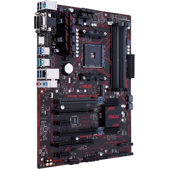 Asus Prime B350-Plus Motherboard - PRIME B350-PLUS