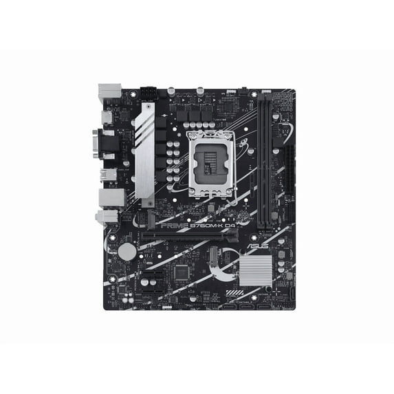 Asus Prime B760M-K D4 Desktop Motherboard - Intel B760 Chipset - Socket LGA-1700 - Intel Optane Memory Ready - Micro ATX