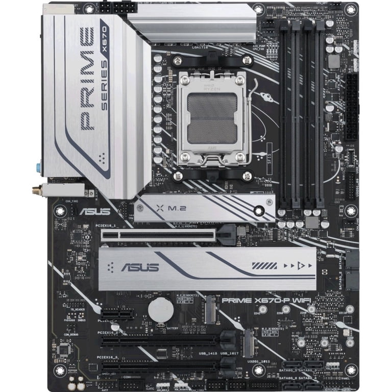 ASUS Prime X670-P WiFi AM5, Ryzen 7000 ATX Motherboard, DDR5, M.2