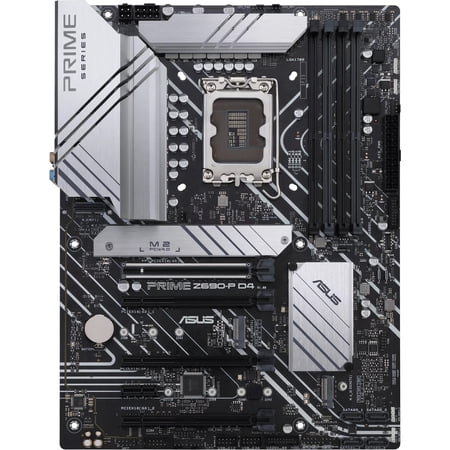 Asus Prime Z690-P D4 Desktop Motherboard - Intel Chipset - Socket LGA-1700 - Intel Optane Memory Ready - ATX