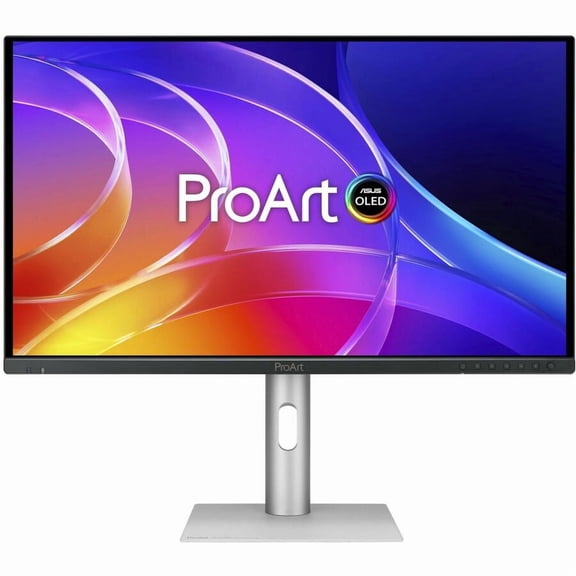 Asus ProArt PA279CDV 27" Class 4K UHD OLED Monitor - 16:9 - Silver - 26.5" Viewable - Quantum Dot OLED - 3840 x 2160 - 1073.7 Million Colors (10-bit) - Adaptive Sync - 250 Nit - 0.10 ms - 120 Hz Re...