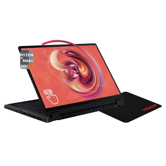 Asus ProArt PX13 2-in-1 Laptop, AMD Ryzen AI Max+ 388, 32 GB LPDDR5X RAM, 512 GB PCIe SSD, 13.3" 3K (2880x1800) Touchscreen, AMD Radeon Graphics, Backlit Keyboard, W11 Pro, Nano Black+Traix MousePad