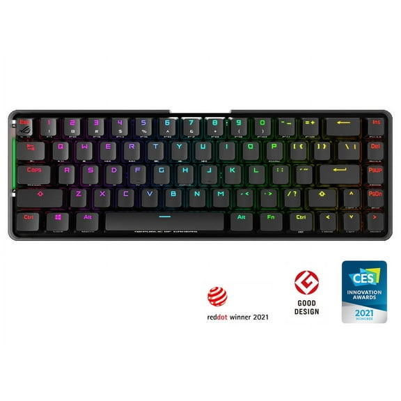 Asus ROG Falchion NX Gaming Keyboard, Black, Gray