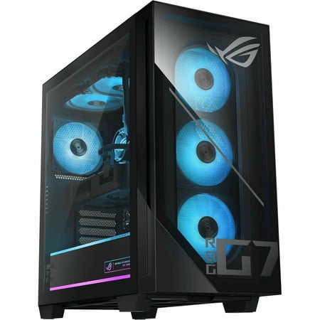 Asus ROG Gaming Desktop, AMD Ryzen 5 8400F, 16GB RAM, AMD Radeon RX 9060 XT PRIME 16 GB, 1TB SSD, Windows 11 Home, GM700TZ-PB564