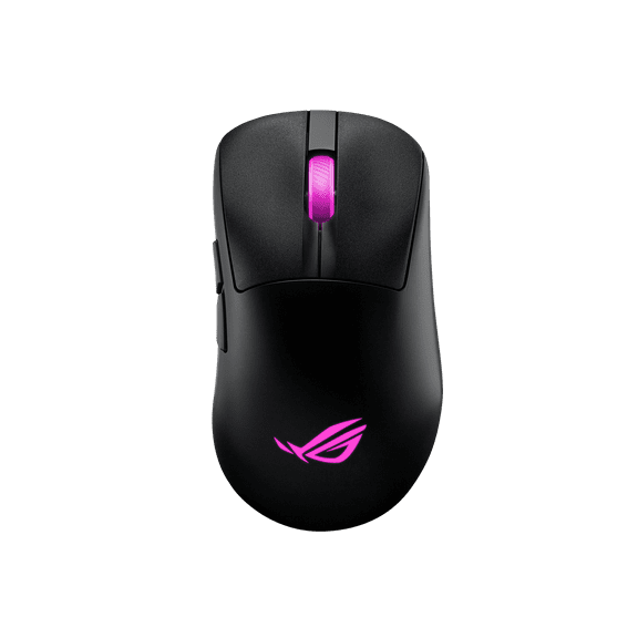 ASUS ROG Keris II Origin Wireless Gaming Mouse, 64g Ergonomic, AimPoint Pro 42K DPI Optical Sensor, ROG Micro Switches II, SpeedNova Ultrafast Wireless, Bluetooth Compatible - Black