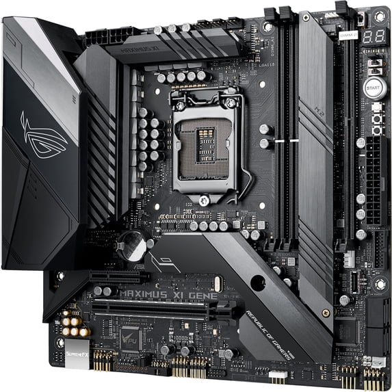 Asus ROG MAXIMUS XI GENE Desktop Motherboard - Intel Z390 Chipset - Socket H4 LGA-1151