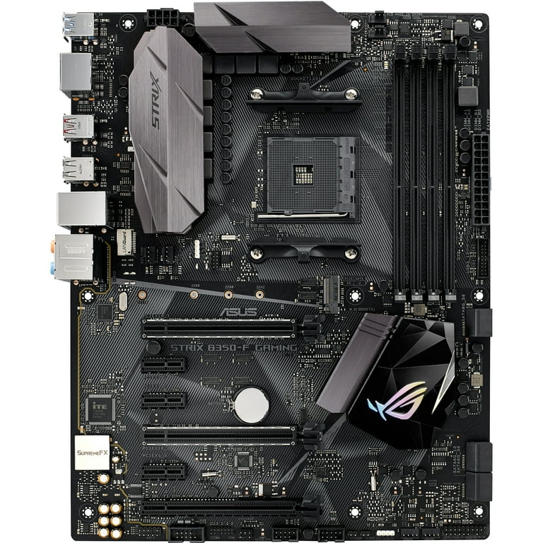Asus ROG STRIX B350 F GAMING Desktop Motherboard AMD B350 Chipset