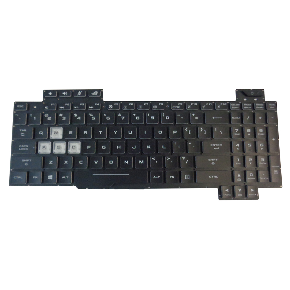 Asus ROG STRIX SCAR II GL704 GL704GM GL704GS GL704GV GL704GW Backlit Keyboard - image 1 of 1