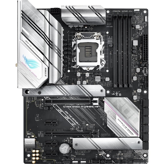 Asus ROG Strix B560-A Gaming WIFI Desktop Motherboard - Intel Chipset - Socket LGA-1200 - ATX
