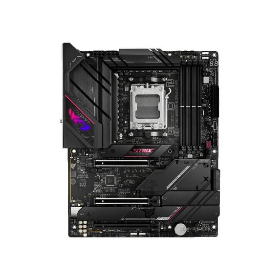 Asus ROG Strix B650E-E GAMING WIFI Gaming Desktop Motherboard - AMD B650 Chipset - Socket AM5 - ATX - Ryzen Processor Supported - 128 GB DDR5 SDRAM Maximum RAM - DIMM, UDIMM - 4 x Memory Slots - Gi...
