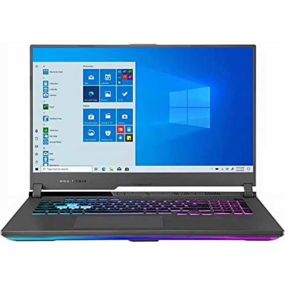 Asus ROG Strix G17 17.3" 144Hz IPS FHD Gaming Laptop | AMD Ryzen 7 4800H | NVIDIA GeForce RTX 3060 | 32GB DDR4 | 2X1024GB SSD | RGB Backlit Keyboard | Windows 10 Home