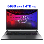 Asus ROG Strix G18 G815 Gaming AI Laptop 18" 2560x1600 240Hz 100% DCI-P3 Intel 24-core Ultra 9 275HX 64GB DDR5 2TB SSD GeForce RTX 5070 Up to 798 AI TOPS RGB Backlit WiFi7 Win11 Copilot AI