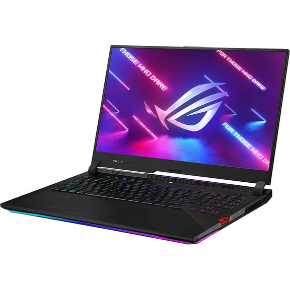 Asus ROG Strix SCAR 17 17.3" Full HD Gaming Laptop, AMD Ryzen 9 5900HX, 16GB RAM, NVIDIA GeForce RTX 3080 16 GB, 1TB SSD, Windows 10 Home, G733QSA-PB96