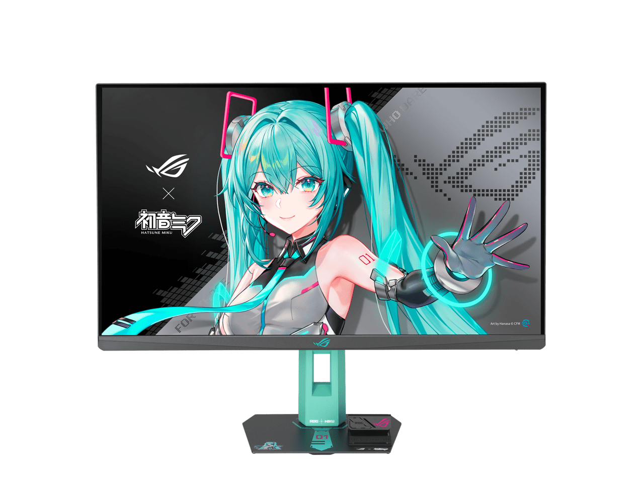 ASUS XG27ACMEGG ROG Strix 27" QHD 260Hz IPS Monitor Miku Edition