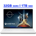 thumbnail image 1 of Asus ROG Zephyrus G14 Premium Gaming Laptop 14" QHD+ IPS 165Hz 100% DCI-P3 AMD 8-Core Zen 4 Ryzen 9 7940HS 32GB DDR5 1TB SSD GeForce RTX 4060 8GB Graphic Backlit USB4 Fast Charging Win11 White, 1 of 8