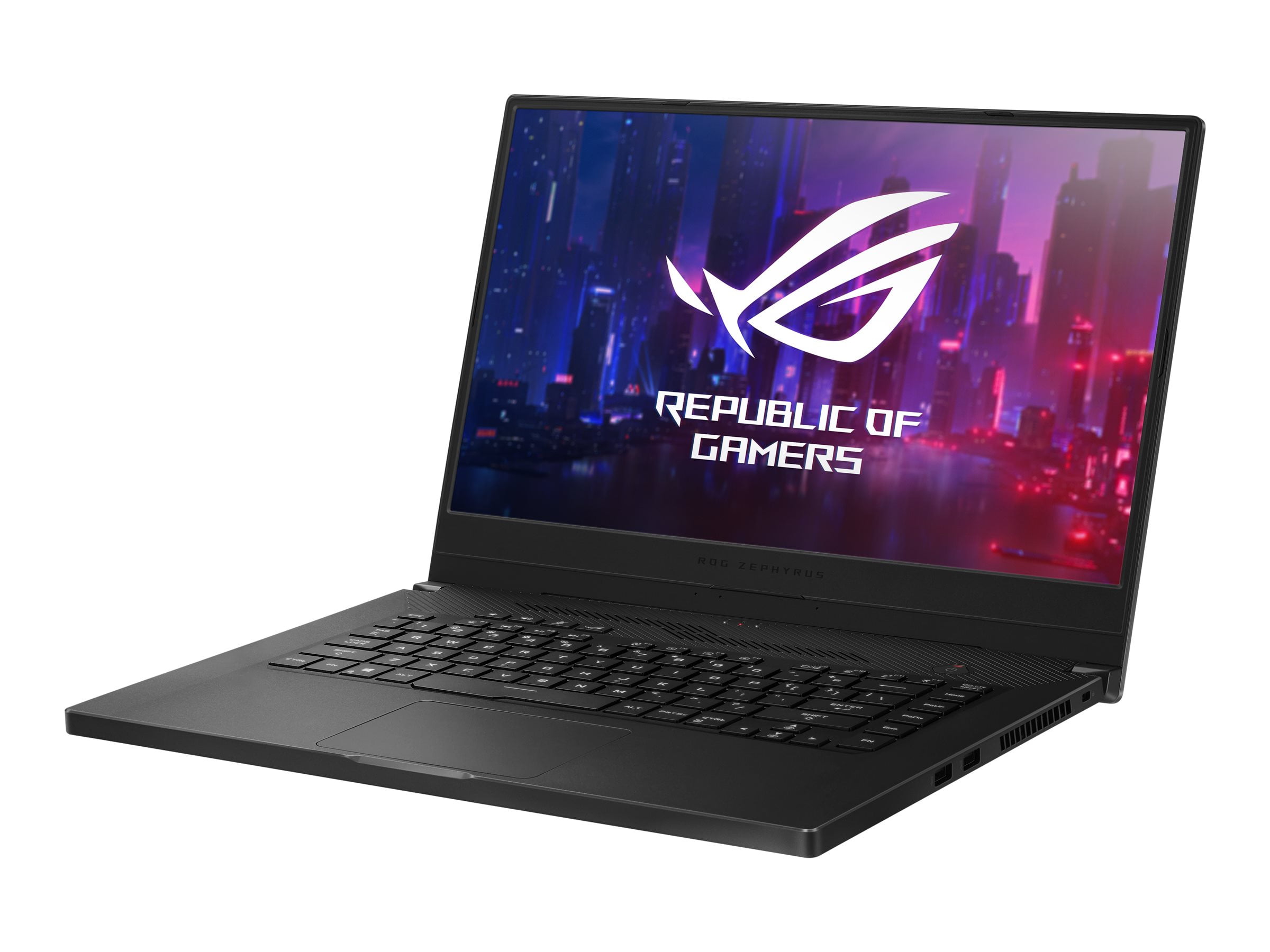 Asus ROG Zephyrus G15 15.6" Full HD Gaming Laptop, AMD Ryzen 9 4900HS, 16GB RAM, NVIDIA GeForce RTX2060 with Max-Q Design 6 GB, 1TB SSD, Windows 10 Home, Brushed Black, GA502IV-PH96