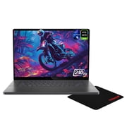 Asus ROG Zephyrus G16 Gaming Laptop, Intel Ultra 9 285H, 16 GB LPDDR5X RAM, 1 TB PCIe SSD 16 2.5K 2560x1600 240Hz, NVIDIA G-Force RTX 5070, Backlit Keyboard, W11 Home, Gray+Traix MousePad