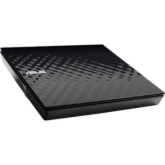 Asus SDRW-08D2S-U DVD+RW Optical Drive - External - PC/Mac Compatible - Black