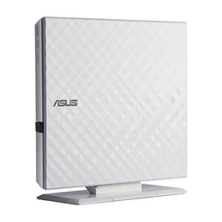 ASUS - 8x External USB 2.0 DVD±RW/CD-RW Drive - White