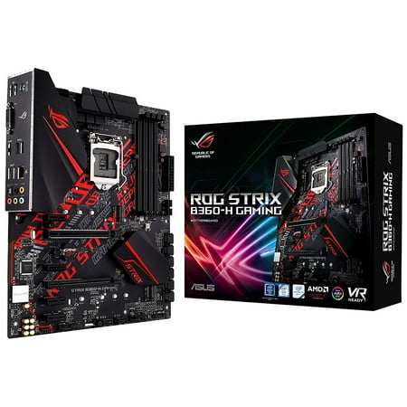 Asus Strix B360-H Gaming Motherboard - STRIX B360-H GAMING